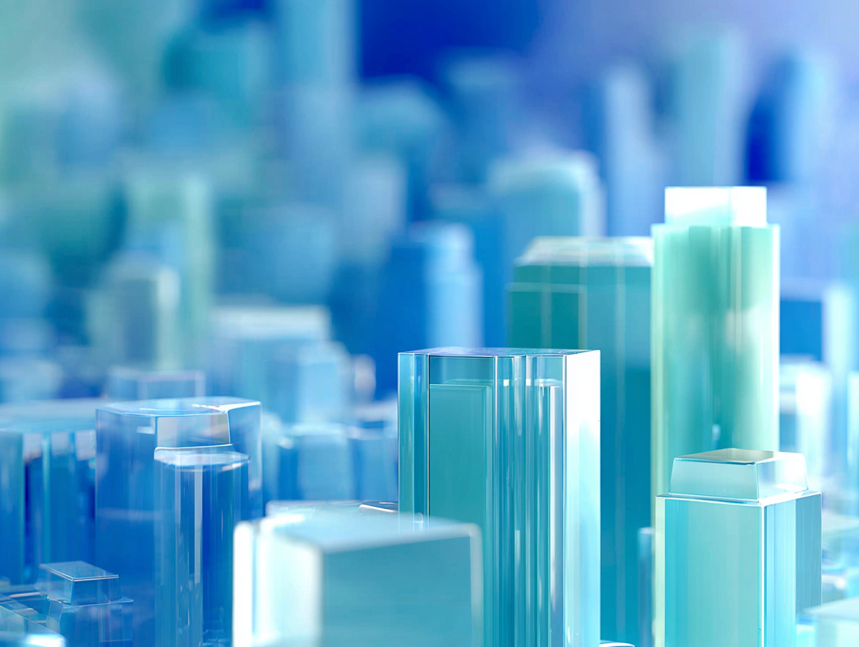 City planning model representing urban development systems.